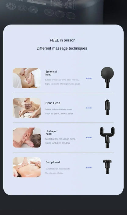 USB Mini Massage Gun for Fascia Release