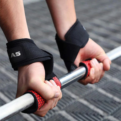 Fitness Gloves with Lifting Straps